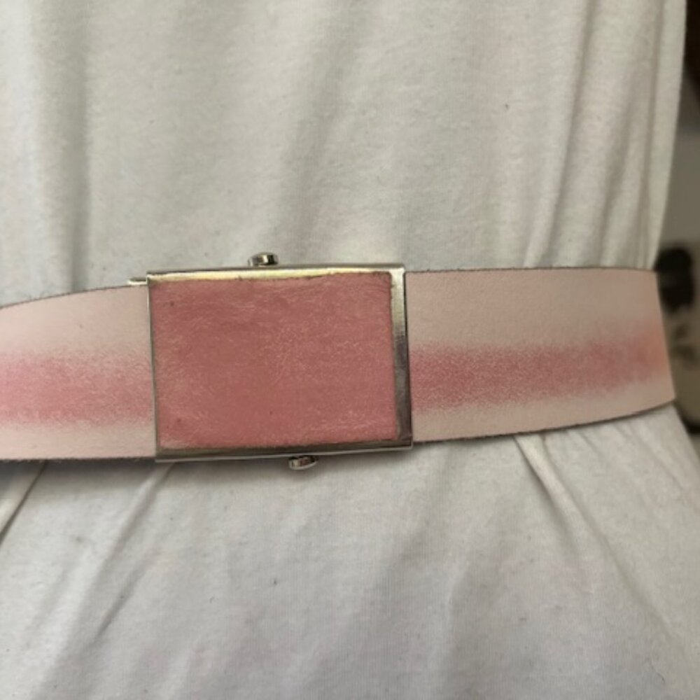 Pink ombre belt